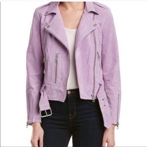 Bagatelle: Suede Moto Jacket